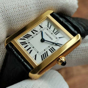 TANK LOUIS QUARTZ GOLD CASE