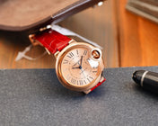 BALLON BLEU 33MM AUTOMATIC ROSE GOLD DIAL