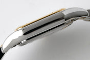 PANTHERE DE CARTIE 22MM QUARTZ GOLD STEEL WHITE DIAL