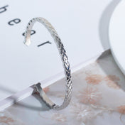 CRUSH BRACELET OPEN CUFF 2 DIAMOND