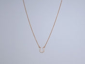 U DIAMONDS PEDANT NECKLACE