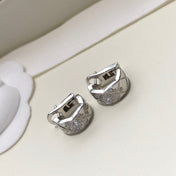 CRUSH DIAMOND SILVER EARRINGS
