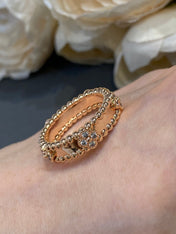 PERLEE PINK GOLD DIAMOND RING