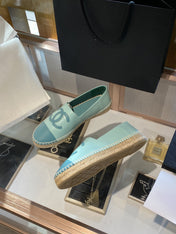ESPADRILLES SKY BLUE LAMBSKIN