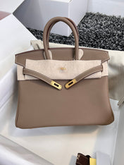 HM BIRKIN 25CM BROWN TOGO LEATHER GOLD HARDWARE