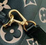 MADELEINE PINK BLACK 24 MONOGRAM EMPREINTE LEATHER