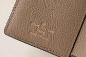CLEA WALLET 12CM BEIGE LARGE MONOGRAM EMPREINTE LEATHER