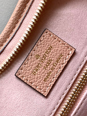 CARRYALL PM 29 PINK MONOGRAM GRAINED COWHIDE LEATHER