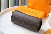 LV 25S ASTUCCIO PER 3 OROLOGI 20 IN BROWN MONOGRAM CALFSKIN