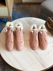 LP WINTER NUAGES SNEAKERS LIGHT PINK LAMBSKIN