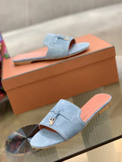 LP SUMMER CHARMS SANDALS SAPPHIRE SUEDE