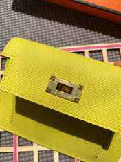 HM Kelly Pocket 13.5 Lime Epsom Ghw