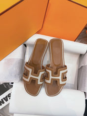 0ran Sandal Brown Leather
