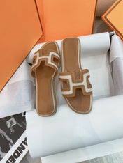 Oran Sandal Brown Leather
