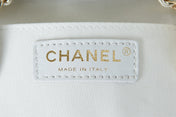 CHANEL 26S MINI BACKPACK 18 IN OFF WHITE LAMBSKIN
