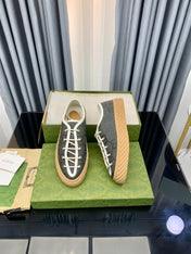 GG UNIQUE SNEAKER THICK-SOLE LEAD CANVAS