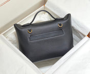 HM 26S 24/24 29MM IN BLACK EVERCOLOR CALFSKIN GOLD KELLY BUCKLE