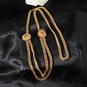 CHANEL 25S CHAIN BELT IN GOLD METALLIC 614473