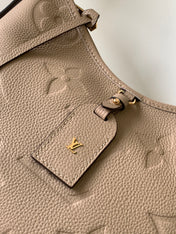 CARRYALL PM 29 BEIGE MONOGRAM GRAINED COWHIDE LEATHER
