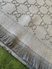 GUCCI 25S SCARF 180 IN WOOL 644856