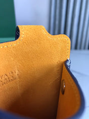MONTMARTRE GM CASE 18 IN NAVY BLUE GOYARDINE CANVAS