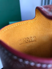 MONTMARTRE GM CASE 18 IN CLASSIC RED GOYARDINE CANVAS
