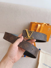 LV 25S BELT 40 MM IN BROWN CALFSKIN 593208
