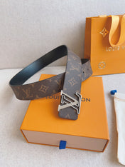LV 25S BELT 40 MM IN BROWN CALFSKIN 593209