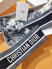 DIOR 26S SCARF 105CM IN SILK 311649