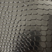 LE 5 À 7 HANDBAG 24 IN SNAKE PATTERN BLACK CALFSKIN