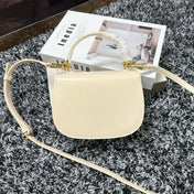 BESACE TRIPHOME 17 CALFSKIN WHITE