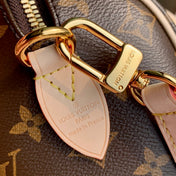 LV x YK SPEEDY BANDOULIÈRE 20 IN BROWN MONOGRAM COATED CANVAS AND CALFSKIN