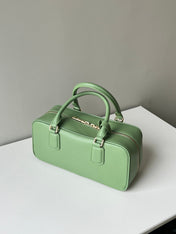 ARCADIE 27 BAG IN EMERALD GREEN CALFSKIN