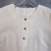 CHANEL 25S SHORT-SLEEVE LOOSE DRESS 503