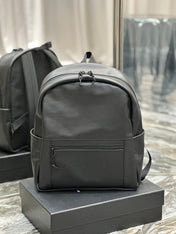BACKPACK 37 IN ECHO GRAY CALFSKIN