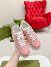 GG TRAINER LIGHT PINK CALFSKIN