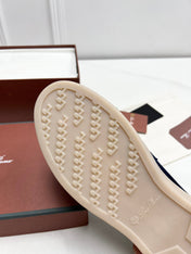 LP RETRO SUMMER WALK LOAFERS DENIM SUEDE