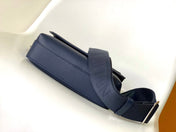 LV 25S FASTLINE MESSENGER BAG 23 IN DARK BLUE CALFSKIN