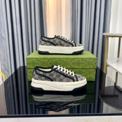 GG SNEAKER FLATFORM LEAD CANVAS