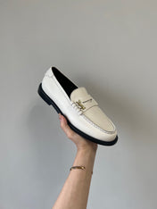 SL LE LOAFER WHITE SUEDE