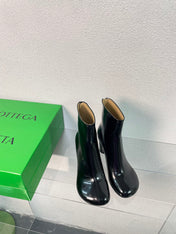 ATOMIC ANKLE BOOT IN BLACK CALFSKIN 75 MM