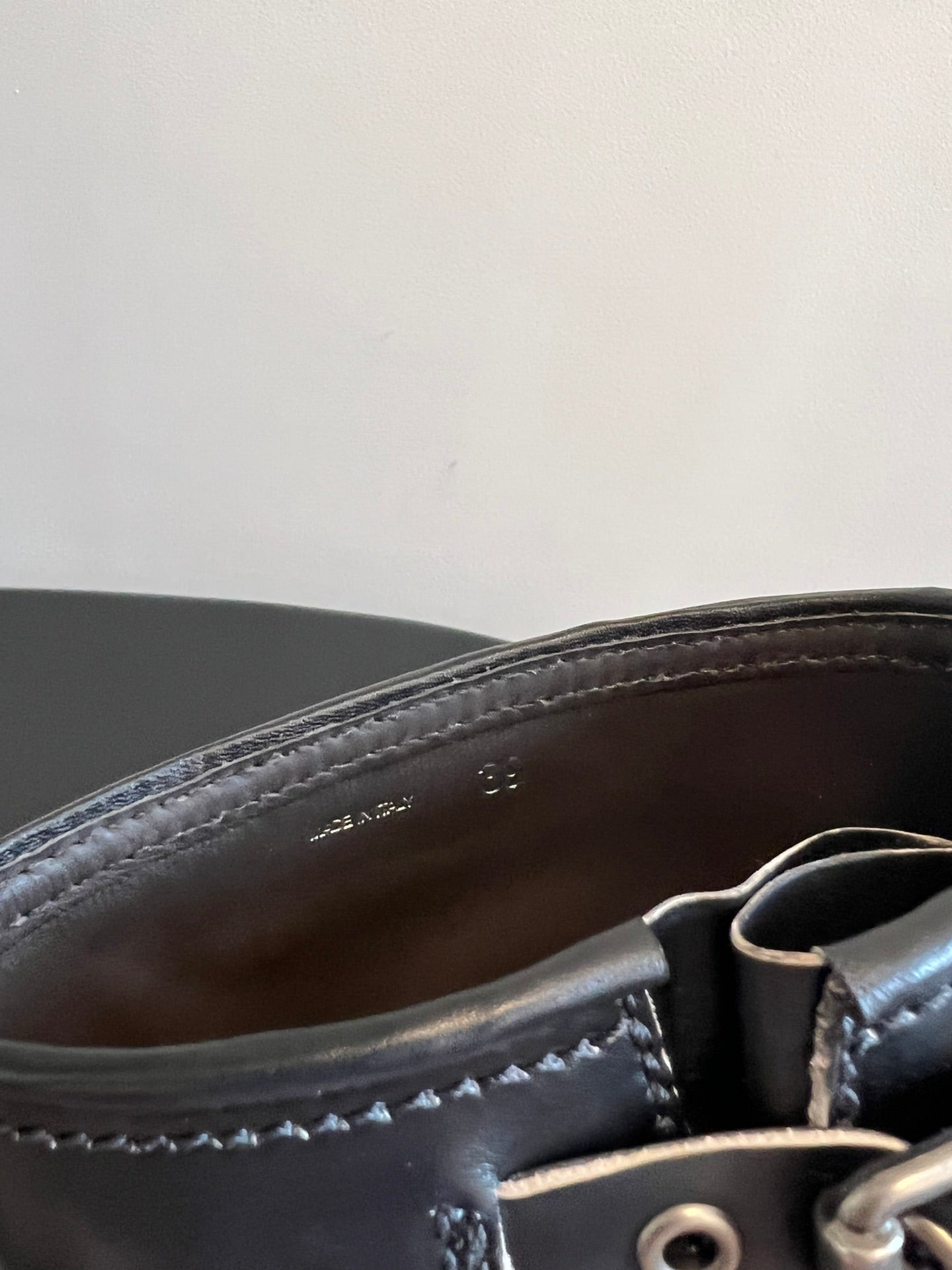 MIUMIU 26S ANKLE BOOTS IN BLACK CALFSKIN SILVER HARDWARE
