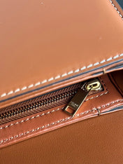 TRIPHOME TEEN 18 CINNAMON BROWN COWHIDE