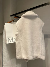 MAX MARA 25S SLEEVELESS TEDDY VEST 00550