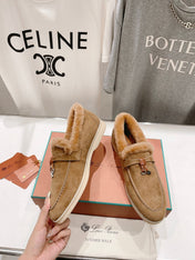 LP SUMMER CHARMS WALK LOAFERS TAWNY FLEECE