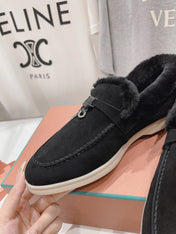 LP SUMMER CHARMS WALK LOAFERS BLACK FLEECE