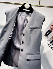 CELINE 26S SLEEVELESS JACKET STYLE 72