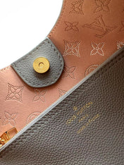 CARMEL 40 IN GRAY MONOGRAM GRADIENT PERFORATED CALFSKIN