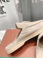 LP CHARMS WALK BABOUCHE LOAFERS BEIGE SUEDE