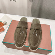 LP CHARMS WALK BABOUCHE LOAFERS CEDAR SUEDE
